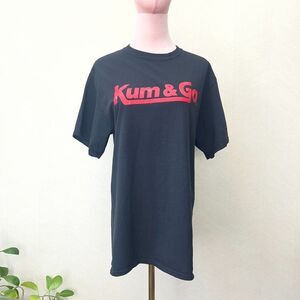 Port & Company Short Sleeve Kum & Go Jackass Black Knit T-Shirt Mens Size M